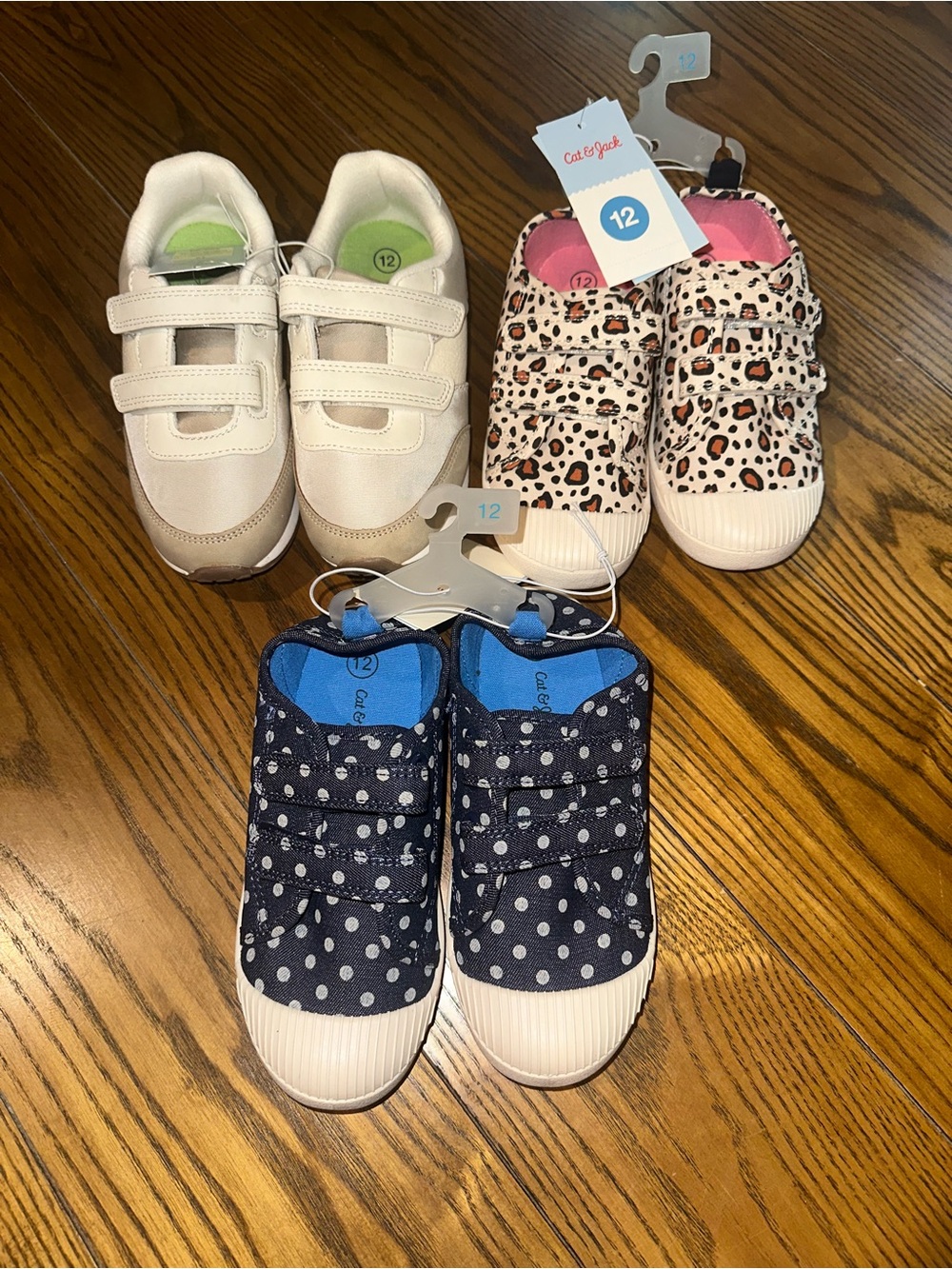 Cat & Jack shoes Bundle size girls 12
